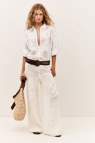 BA&SH - Muriel Shirt - Ecru