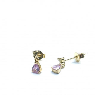 Rose Marie Paris - Stud Drop Rose - Gold
