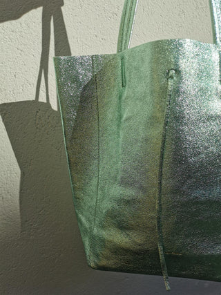 MAISON FANLI - Sac Cabas - Vert D'eau