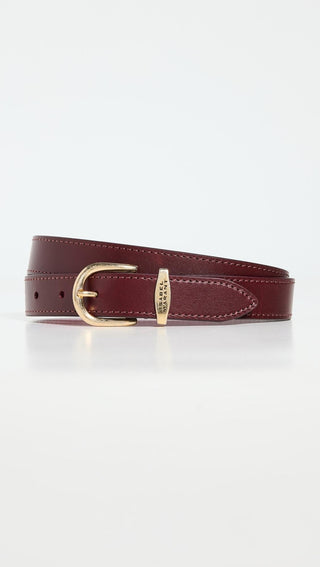 ISABEL MARANT ÈTOILE - Zadd Belt - Burgundy/Gold