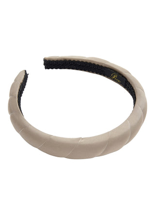 Pico Copenhagen - Salicia Satin Headband - Khaki