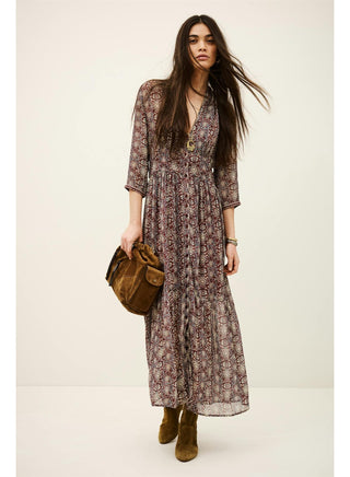 BA&SH - Dazzle Dress - Burgundy