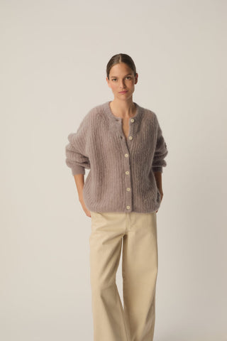 DES PETITS HAUTS - Alma Cardigan - Cloudy