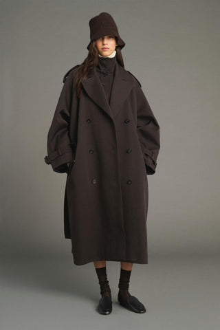 SOEUR - Kendall Hat - Marron Chine