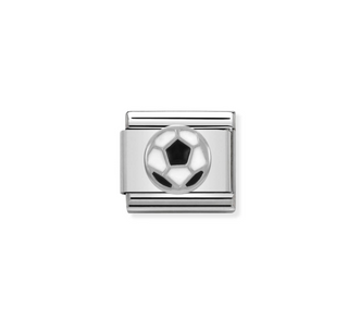 Nomination - Link SYMBOLS 925 sterling silver Soccer ball