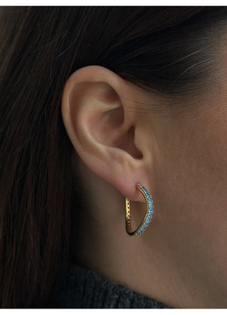 Pico Copenhagen - Amelia Studs - Blue