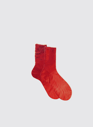 Maria La Rosa - One Ribbed Laminated - Red