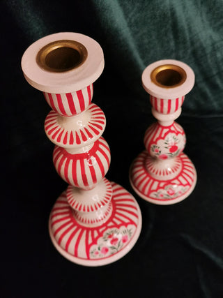 CURIOSITY LAB - Candlestick Stripes Rouge Grand