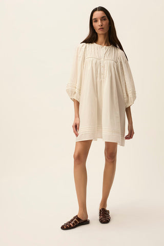 DES PETITS HAUTS - Saturne Dress - Ecru