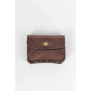 MAISON FANLI - Porte-Monnaie Petit - Marron Irisé