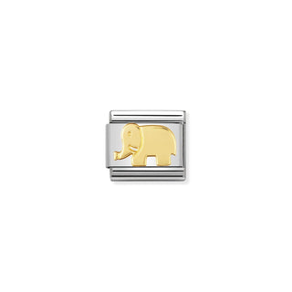 Nomination - Link EARTH ANIMALS 18k gold Elephant