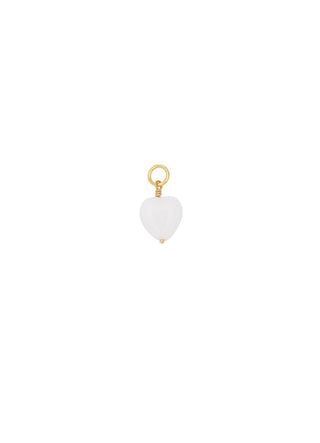 Pico Copenhagen - French Heart Pendant - White
