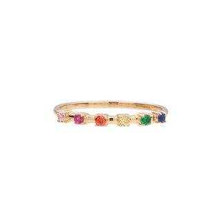 All The Luck in the World - Cherie Goldplated Ring Dots - Multi