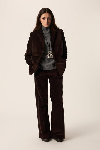 DES PETITS HAUTS - Ephyria Blazer - Coffee