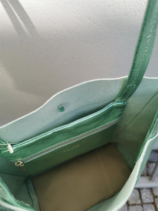 MAISON FANLI - Sac Cabas - Vert D'eau