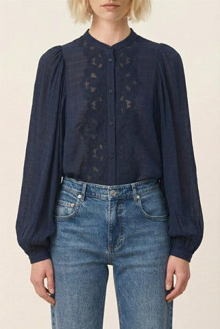 VANESSA BRUNO - Haldo Blouse - Navy