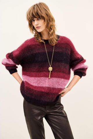 BA&SH - Rivas Pullover - Bordeaux