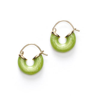ANNI LU - Petit Swell Hoop - Green Oasis