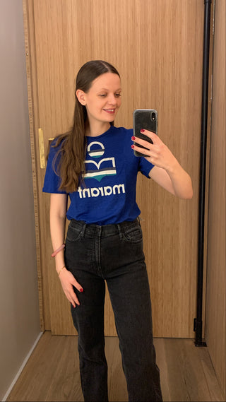 ISABEL MARANT ÈTOILE - Zewel Tee Shirt - Blue