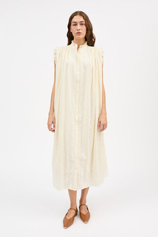 SKALL - Juliane Dress - Light Cream