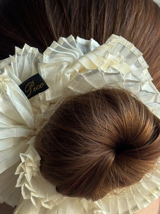 Pico Copenhagen - Pleat Scrunchie - Cherry