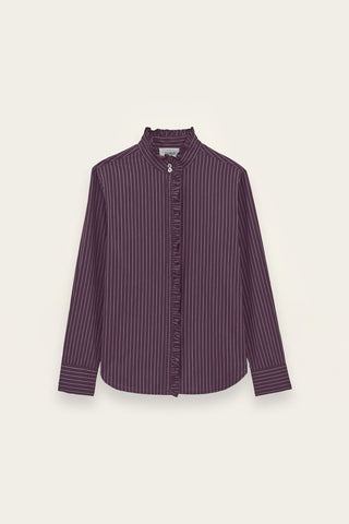 BA&SH - Elvire Shirt - Burgundy