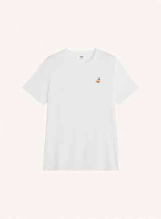 MAISON KITSUNÉ - Dreaming Fox Regular Tee-Shirt - White