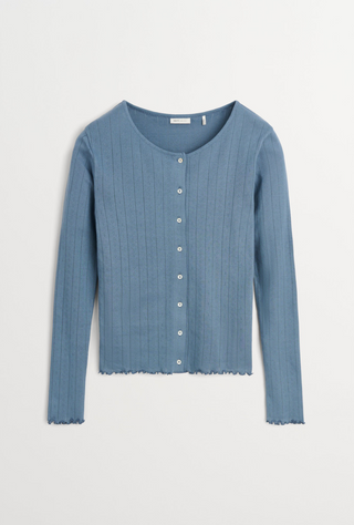SKALL - PRE-ORDER Edie Cardigan - Faded Blue