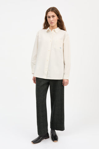 SKALL - Edgar Shirt Oxford - Off White