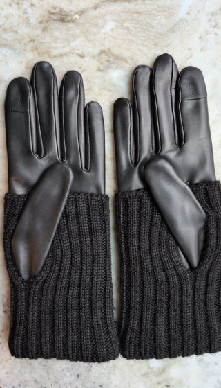 AGNELLE - Polka Glove - Noir