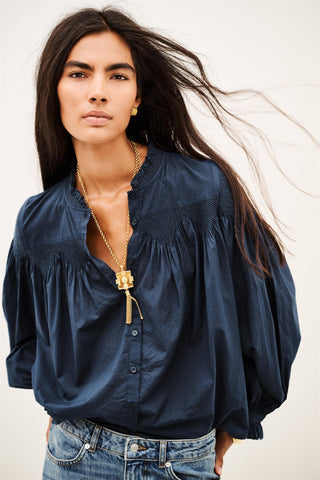 BA&SH - Tonia Shirt - Blue