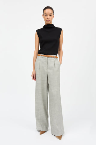 SKALL - Thom Trousers - Light Grey Melange