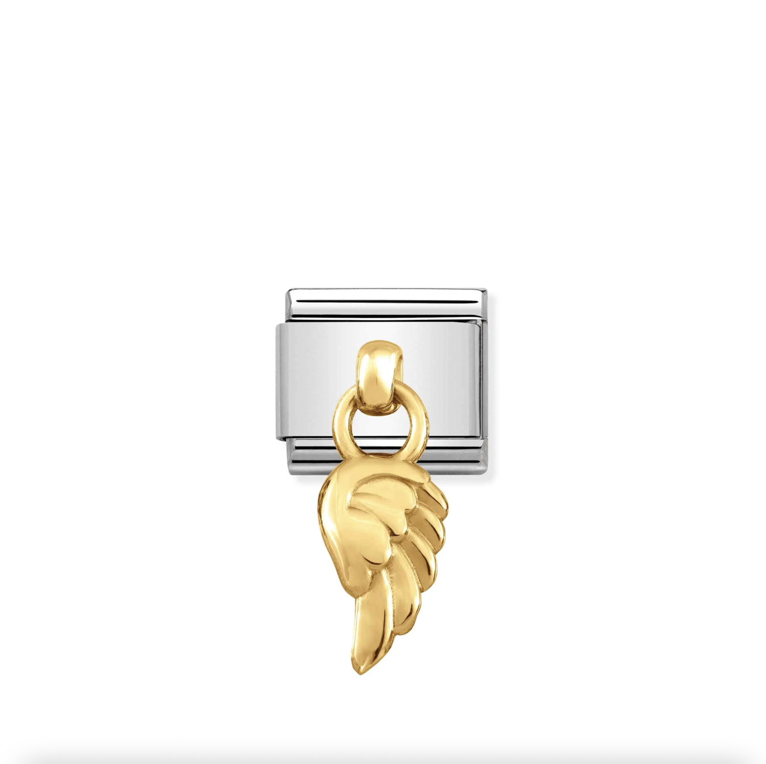 Nomination Link 18k Gold WING CHARM – Shine