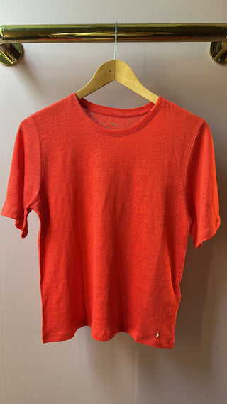 DES PETITS HAUTS - Hana Linnen Tee-Shirt - Homard
