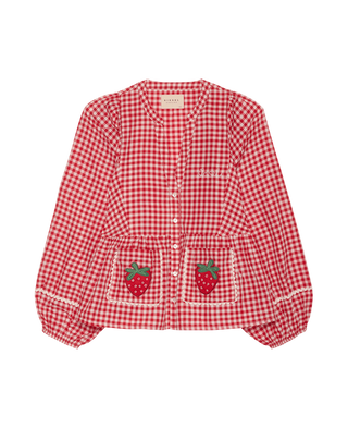 SISSEL EDELBO - Bobbie Top - Red Checks