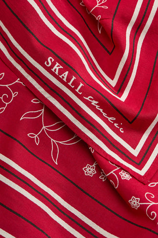 SKALL - Skall Classic Scarf 55x55 - Aurora Red