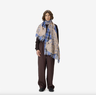 INOUI - Scarf 3D Panteo 70 - Blue