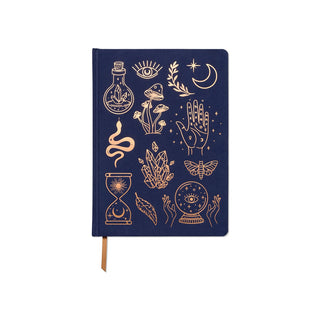 DesignWorks Ink - Jumbo Journal Suedette - Mystic Icons