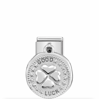 Nomination - LINK PENDANT 925 Sterling Silver GOOD LUCK