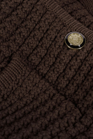 BA&SH - Gaspard Cardigan - Chocolat