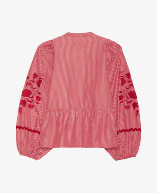 SISSEL EDELBO - Juliane Top - Red Stripes