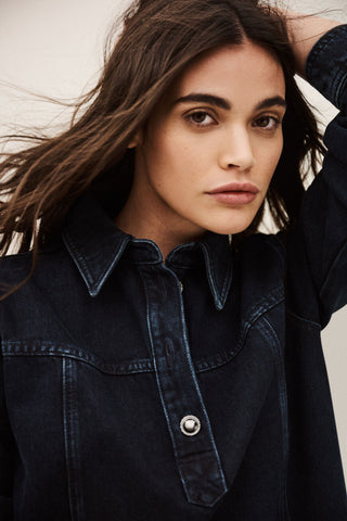 BA&SH - Tona Dress - Bleunuit