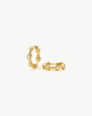 MISSOMA - Lucy Williams Tennis Small Hoop - Gold