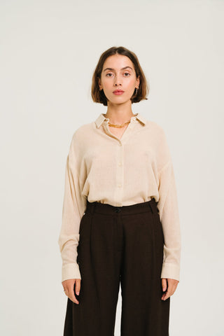 SACRÉCOEUR - Enora Wool Shirt - Dolce