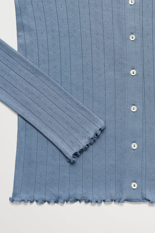 SKALL - Edie Cardigan - Faded Blue
