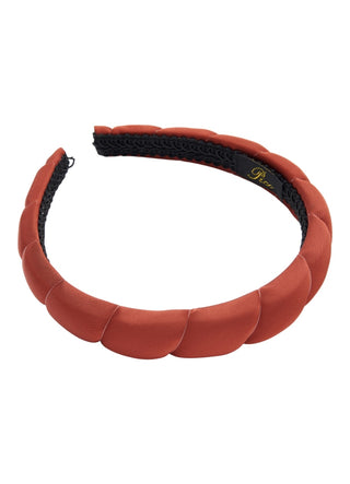 Pico Copenhagen - Salicia Satin Headband - Rust