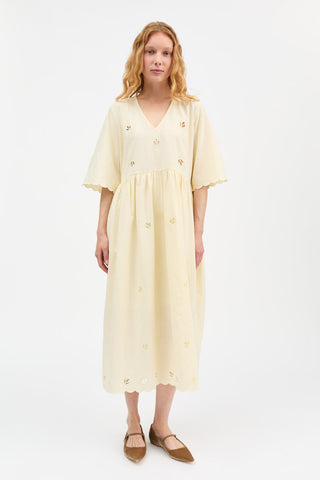 SKALL - Fleurie Dress - Buttermilk