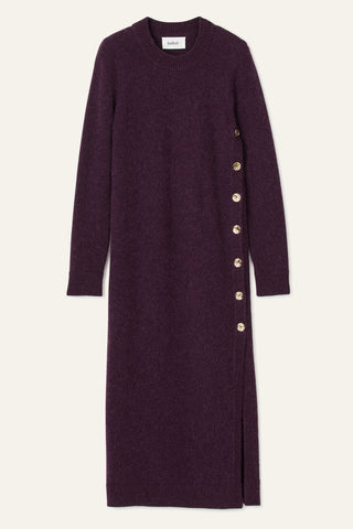 BA&SH - Doree Dress - Aubergine