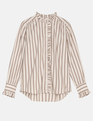 APOF - Alba Shirt - Big Tiny Stripe