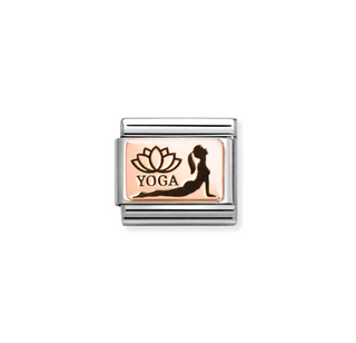 Nomination - Link PLATES 9k rose gold YOGA PROFILE